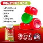 Dr. Robaina Apple Cider Vinegar Gummies – Supports Metabolism, Debloat & Weight Loss – ACV Gummies, Appetite Suppressant – Vegan, Non-GMO, Gluten-Free, Made in USA