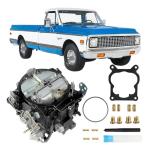 4 Barrels Carburetor Carb Compatible For Rochester 1901-GG 1901R GMC Chevy Carb 1966-1973 350 327 427 454 Big Small Block V8 Engines 4BBL
