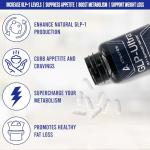 Atrafen GLP Ultra GLP-1 Activator Diet & Weight Loss Supplement Fat Burner, Appetite Suppressant & Metabolism Support 60 Capsules