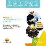 Amrita Nut Free Chocolate Chip Coconut Vegan Protein Bars (12 CT PK of 3) | 12g Plant-Based Protein Bar | Peanut Free, Gluten Free, and Dairy Free | Low Sugar, High Fiber, Healthy School-Safe Snacks