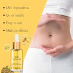 Lymphatic Drainage Drops,Bee Venom Belly Button Drops,Belly Button Cleaner,Bee Venom Body Oil,Bee Venom Drops,Skin Tightening Belly Fat Burner for Women,30ml