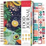 PLANBERRY Food Journal Premium – Nutrition Planner, Diet & Calorie Tracker, Meal & Exercise Diary – Weight Loss Journal (Summer Smoothie)