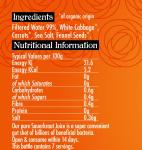 The Cultured Food Company Organic Carrot & Fennel Sauerkraut Juice 2 x 500ml – Vegan – Unpasteurised – Probiotic Drink – Raw Fermented Cabbage – Gut Health Support – Detox Juice – Irish Made