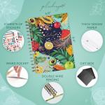 PLANBERRY Food Journal Premium – Nutrition Planner, Diet & Calorie Tracker, Meal & Exercise Diary – Weight Loss Journal (Summer Smoothie)