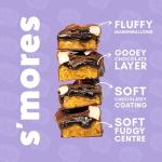Yubi S'Mores - 12 Pack - Protein Bars - 99 Calories, High Protein, High Fibre, Low Sugar, Gluten Free and Dairy Free - Healthy Snacks/Nutrition Bar - Chocolate Bars - 420g