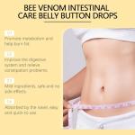Lymphatic Drainage Drops,Bee Venom Belly Button Drops,Belly Button Cleaner,Bee Venom Body Oil,Bee Venom Drops,Skin Tightening Belly Fat Burner for Women,30ml
