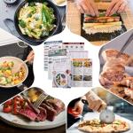 3 Piece Laminated Diabetic Food List and Meal Planner, Including Diabetes Meal Guide Food List and Diabetic Snacks for Healthy Life Habbit, 30 x 21cm