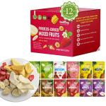 Freeze-Dried Mixed Fruit Snacks, 12 Pack