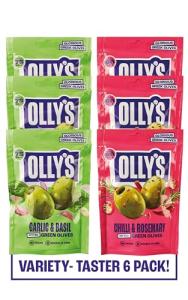 Olly's Olives Taster Pack - Healthy Vegan Snacks