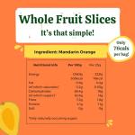 Soul Fruit Dried Mandarin – 100% Sugar-Free Snack