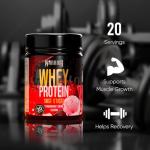 Warrior Whey Protein Powder – Strawberry Crème Shake