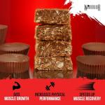 Warrior Raw Protein Bars – 20g Protein, Low Sugar