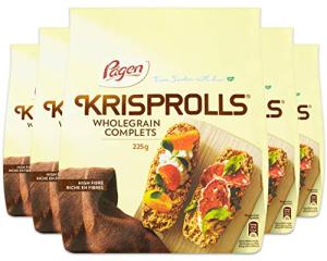 Wholegrain Krisprolls | Healthy High-Fibre Snack | 5 Packs