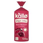 Kallo Beetroot Veggie Cakes, 122g Pack
