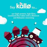 Kallo Beetroot Veggie Cakes, 122g Pack