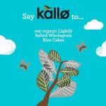 Kallo Organic Lightly Salted Wholegrain Rice Cakes