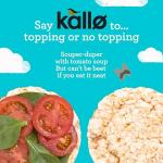 Kallo Organic Lightly Salted Wholegrain Rice Cakes