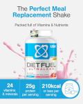 USN Diet Fuel Ultralean Strawberry Meal Shake 2.5kg