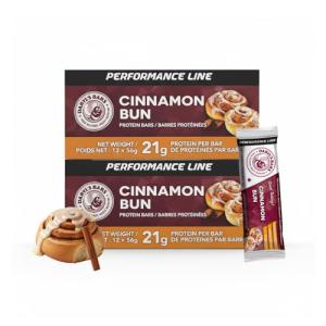 Cinnamon Bun Protein Bars - Gluten Free Snack