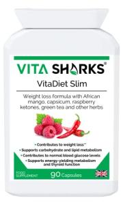 VitaDiet Slim Thermogenic Fat Burner - 90 Vegan Capsules