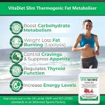 VitaDiet Slim Thermogenic Fat Burner - 90 Vegan Capsules