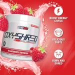 OxyShred Thermogenic Pre Workout Powder - Raspberry