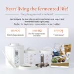 TANICA Yogurt Maker for Homemade Fermented Foods