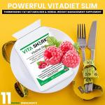 VitaDiet Slim Thermogenic Fat Burner - 90 Vegan Capsules