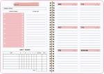A5 Undated Weekly Planner for Goals and Habits