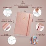 Clever Fox Wellness Planner: Daily Health & Meal Log