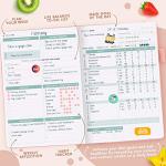 Clever Fox Wellness Planner: Daily Health & Meal Log