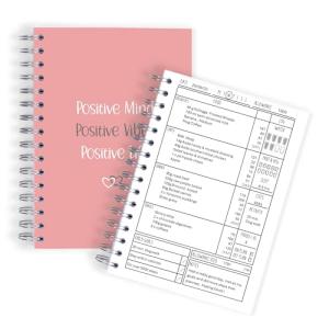12-Week Food Journal for Calorie Counting