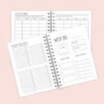 12-Week Food Journal for Calorie Counting