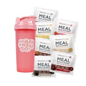 Meal Replacement Shake Variety Box with Shaker