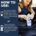 Meal Replacement Shake Variety Box with Shaker