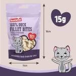 Natural Grain-Free Duck Bites for Cats