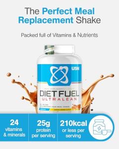 USN Diet Fuel Ultralean Meal Shake - Banana Caramel