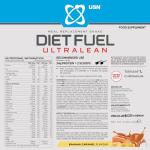 USN Diet Fuel Ultralean Meal Shake - Banana Caramel