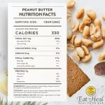 Organic Vegan Peanut Butter Protein Bar - Low Sugar