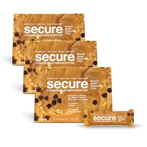 Andrew Lessman Peanut Butter Chocolate Chip Secure Bars