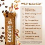 Andrew Lessman Peanut Butter Chocolate Chip Secure Bars