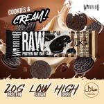 Warrior Raw Protein Bars - 20g Protein, Low Sugar