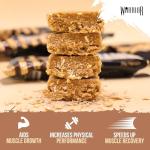 Warrior Raw Protein Bars - 20g Protein, Low Sugar
