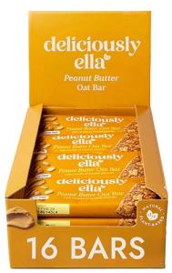 Deliciously Ella Vegan Peanut Butter Oat Bars 50g