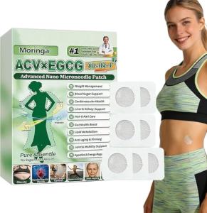 Moringa Slimming Micro-Needle Patches, 5 Pack