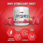 OxyShred Non-Stimulant Pre Workout Powder - Raspberry Kisses