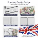 A5 Food Diary and Symptom Tracker Journal