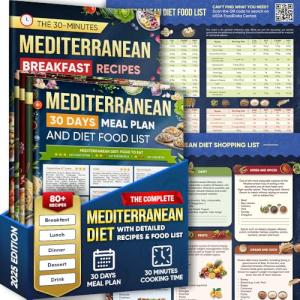 Mediterranean Diet Cookbook & Meal Plan for Weight Loss