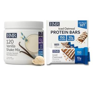 HMR 120 Vanilla Shake Meal Replacement + Protein Bars