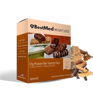 BestMed High Protein Low-Carb Nutrition Bars